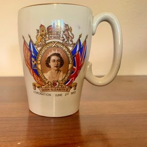 Queen Elizabeth Coronation Mug 1953